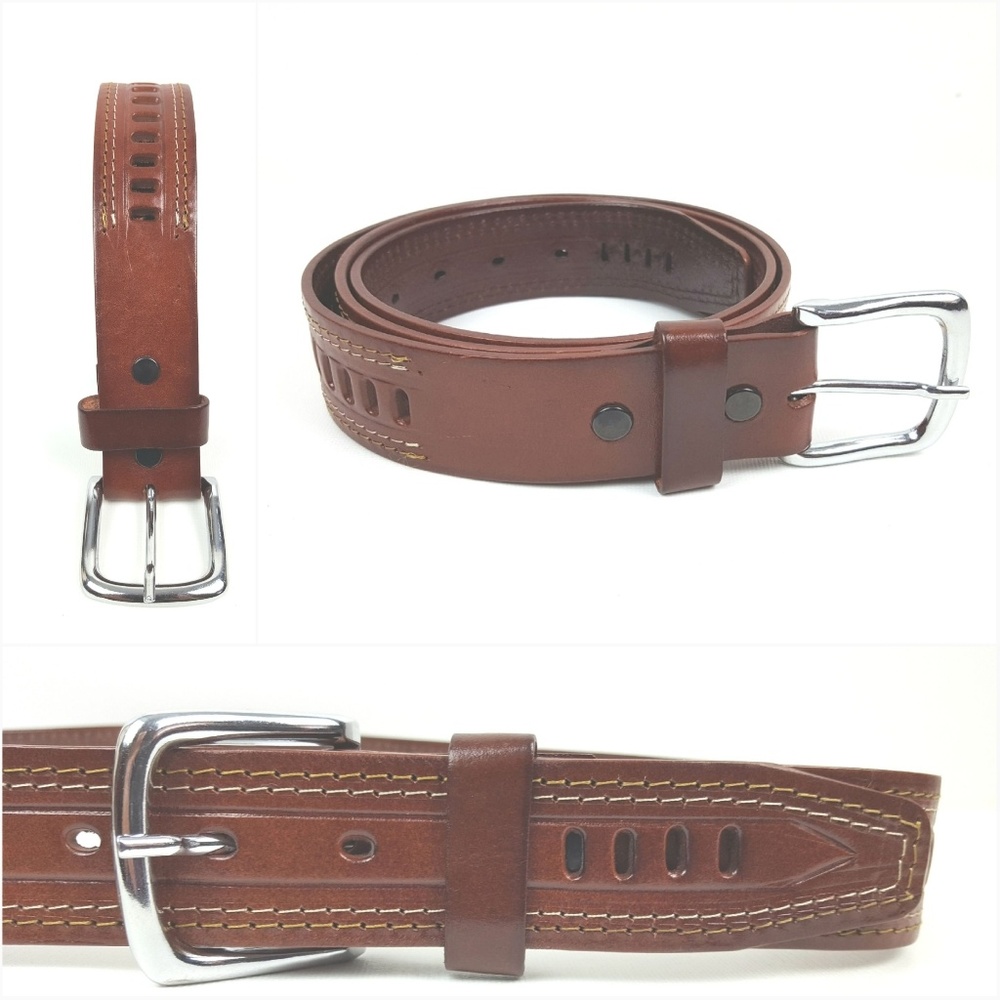 TABU|Brown Leather Belt